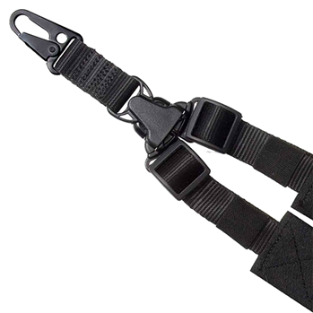 Boyt Harness Co 135903 Outdoor Connection SPTK1-28408 A-Tac Sling Single-Point Black Nylon Webbing Rifl