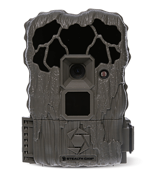Gsm Outdoors 136265 Stealth Cam STC-QS20 Q Series QS20 Camo 4/8/20MP Resolution Low Glow IR Flash SD