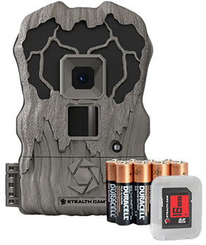 Gsm Outdoors 136266 Stealth Cam STC-QV18K QV18  Brown 18MP Resolution Low Glow Flash SD Card Slot/Up