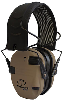Gsm Outdoors 136280 Walker's GWPXRSEMBB Razor X-TRM Digital Muff 21 dB Over the Head Polymer Battle