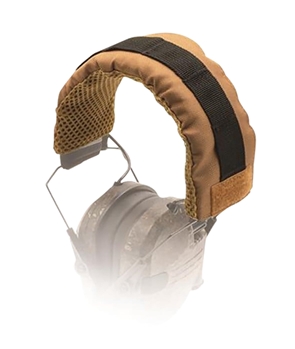 Gsm Outdoors 136297 Walker's GWP-HDBNDV-CYB Razor Headband Wrap Coyote Brown Velcro
