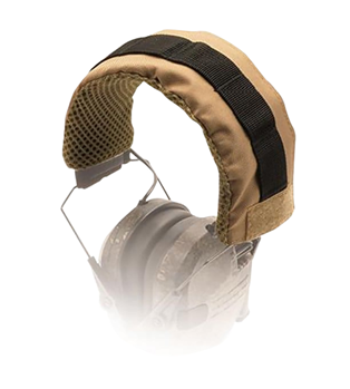 Gsm Outdoors 136298 Walker's GWP-HDBNDV-FDE Razor Headband Wrap Flat Dark Earth Velcro