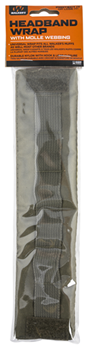 Gsm Outdoors 136299 Walker's GWP-HDBNDV-ODG Razor Headband Wrap OD Green Velcro