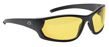 Gsm Outdoors 136305 Walker's GWPIKNFF1AMB Ballistic Eyewear IKON Carbine Amber Lens with Matte Black