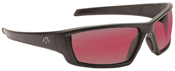 Gsm Outdoors 136308 Walker's GWPIKNFF1ROS Ballistic Eyewear IKON Carbine Rose Lens with Matte Black