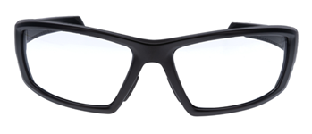 Gsm Outdoors 136314 Walker's GWPIKNFF4CLR Ballistic Eyewear IKON Vector Clear Lens with Matte Black
