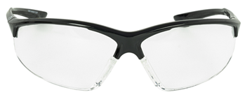 Gsm Outdoors 136317 Walker's GWPIKNOF1CLR Ballistic Eyewear IKON Tanker Clear Lens with Matte Black