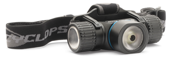Gsm Outdoors 136346 Cyclops CYC-HLP2000 Poseidon  2000 Lumens White Black Anodized 200 meters Distan