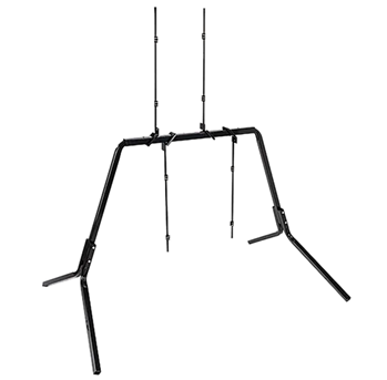 Gsm Outdoors 136352 Viking Solutions VKSVPT001 Convertible Paper Target Stand Black Clip Steel Clip