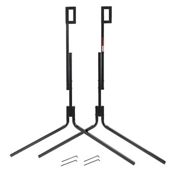 Gsm Outdoors 136356 Viking Solutions VKS-VGK004 Adjustable Target Stand  Black Steel