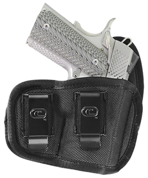 Gsm Outdoors 136370 Crossfire Shooting Gear CRF-CYCLSA1M-1R Cyclone Micro 01 Black Foam Laminate IWB