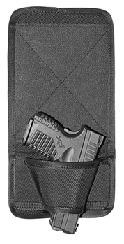 Gsm Outdoors 136373 Crossfire Shooting Gear CRF-DFNDSA1 Defender Bedside Holster OSFA Black 1680D Ba
