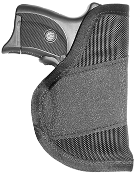 Gsm Outdoors 136382 Crossfire Shooting Gear CRF-GRPLSRSA1C-3 The Grip Laser Holster 03 Black Rubber