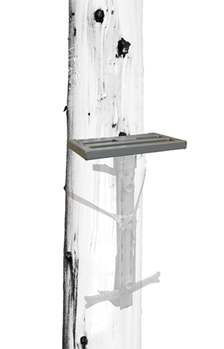 Gsm Outdoors 136419 Hawk HWK-HHSP Helium HSP Platform Gray Aluminum 10" x 6"