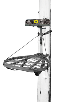Gsm Outdoors 136423 Hawk HWK-HF2021 Helium XL Hang-On Gray Powder-Coating Aluminum 24" x 30"