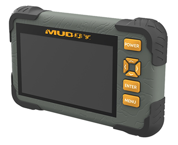 Gsm Outdoors 136442 Muddy MUDCRV43HD SD Card Viewer  Brown 4.30" Color LCD Screen Display SD Card Sl