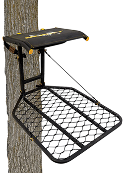 Gsm Outdoors 136446 Muddy MUD-MFP1080 Boss Hang-On Stand Black Flex-Tek/Steel 24" W x 30" D