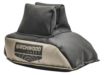 136470 Birchwood Casey URBF Universal Rear Bag  Prefilled made of Tan Polyester with Bl
