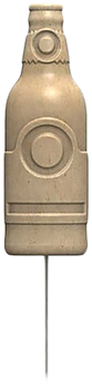 136488 Birchwood Casey 3DSTBTL 3D Stake Target  Beige Bottle 6 Pack