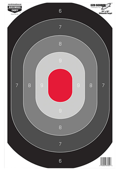 136582 Birchwood Casey BC-37054 EZE-Scorer Silhouette Silhouette Paper Target 23" x 35"
