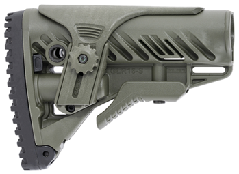 Fab Defense (us 136690 FAB Defense FX-GLR16CPG GLR-16 CP Buttstock Adjustable Cheekrest & Anti-Rattle M