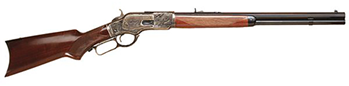 Cimarron F.a. C 1873DELUXESHORT Cimarron CA213 1873 Deluxe Short Rifle  38 Special or 357 Mag Caliber with 10+1