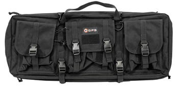 G.p.s Bag (gsm) 136865 GPS-DRC28 GPS DOUBLE RIFLE CASE 28" BLACK