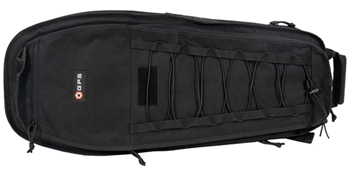 G.p.s Bag (gsm) 136866 G*Outdoors SRC30 Covert Single Rifle Case 30" Black 600D Polyester 1 Rifle