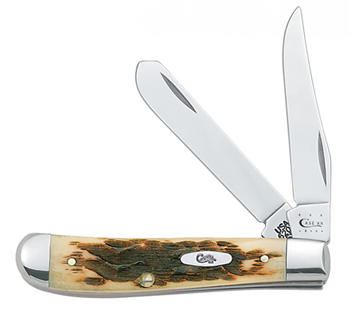 Case & Sons Cut 137071 Case 00013 Trapper  Mini 2.70"/2.75" Folding Clip Point/Spey Plain Mirror Polish