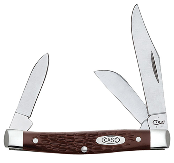 Case & Sons Cut 137073 Case 00106 Stockman  Medium 2.42"/1.58"/1.57" Folding Clip/Sheepsfoot/Pen Plain
