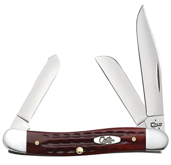Case & Sons Cut 137080 Case 00786 Stockman  Medium 2.57"/1.88"/1.71" Folding Clip/Sheepsfoot/Spey Plain