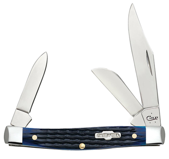 Case & Sons Cut 137081 Case 02806 Stockman  Medium 2.42"/1.58"/1.57" Folding Clip/Sheepsfoot/Pen Plain