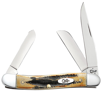 Case & Sons Cut 137082 Case 03578 Stockman  Medium 2.57"/1.88"/1.71" Folding Clip/Sheepsfoot/Spey Plain