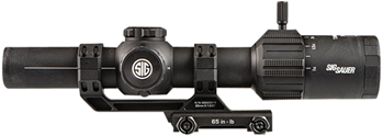 137383 Sig Sauer Electro-Optics SOT61000 Tango-MSR LPVO Black 1-6x 24mm 30mm Tube Illum