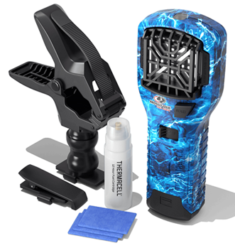 Thermacell/scha 137678 Thermacell MR300MO MR300 Portable Repeller Fishing Bundle Mossy Oak Blue Marlin