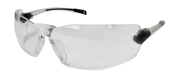 137845 Radians OV6-10CS Overlook Glasses 99.9% UV Rated Clear Lens with Silver Frame &