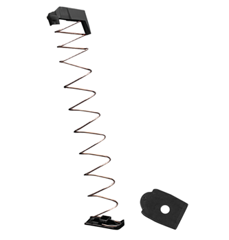 Heckler & Koch 137929 HK 50247185 Magazine Conversion Kit  9mm Luger H&K P30, VP9 15rd to 17rd
