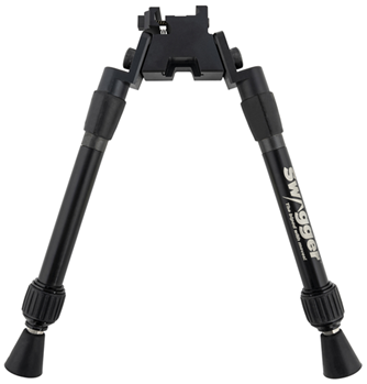 Swagger Llc 138057 Swagger SWAG-BP-SEA12 Sea12 Extreme Angle Bipod with Black Finish, Picatinny Att