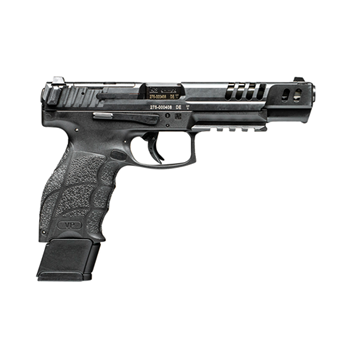 Heckler & Koch  HK 81000556 VP9 Match Optic Ready 9mm Luger 5.51" 10+1 (4) Black Black Steel Sli