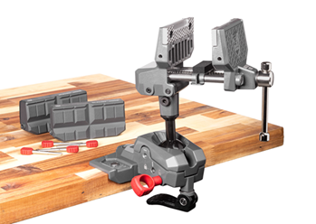 138322 Real Avid AVARAMV Armorer's Master Vice Gray/Red with TORQ-LOK and Reversible Gu