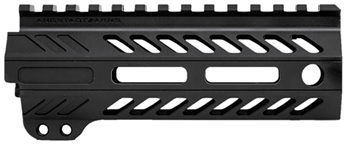 138981 Angstadt Arms AA055HGMLT Ultra Light Handguard  made of Aluminum with Black Anod