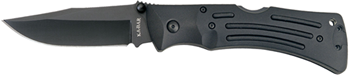 Kabar 13900 Ka-Bar 3050 Mule  3.88" Folding Clip Point Plain AUS-8A SS Blade/Black Zytel Han