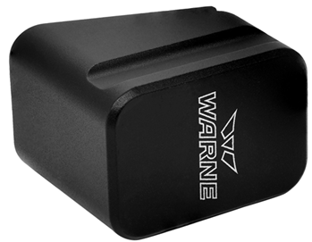 Warne Scope Mou 139096 Warne MEG175/4BLK Magazine Extension  Black Hardcoat Anodized 6061-T6 Aluminum f