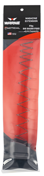 Warne Scope Mou 139112 Warne MESIG5/4GR Magazine Extension  made of 6061-T6 Aluminum with Hardcoat Anod