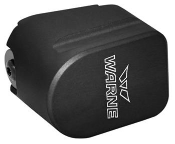 Warne Scope Mou 139113 Warne MESW5/4BLK Magazine Extension  Black Hardcoat Anodized 6061-T6 Aluminum fo