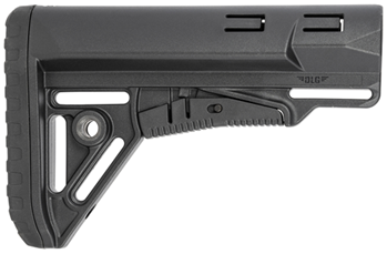 Ncstar / Vism 139274 NcStar DLG-129 Sharp Mil-Spec Stock  Black Synthetic Collapsible