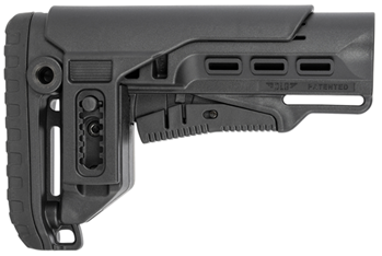 Ncstar / Vism 139276 NcStar DLG-087-052 Tactical PCP52 Mil-Spec Stock Black Synthetic Collapsible wit