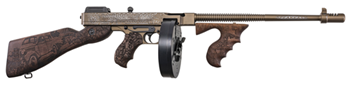 Kahr Arms  Thompson T114C3 1927A-1 Deluxe Bootlegger 45 ACP 16.50" 20+1 Stick, 50+1 Drum Di