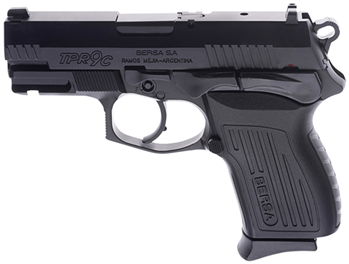139412 Bersa TPR9CM TPRC Compact 9mm Luger Caliber with 3.25" Barrel, 13+1 Capacity, Bl