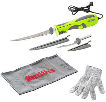 Smiths Consumer 139603 Smiths Products 51207 Mr. Crappie Slab-O-Matic 8"/4.50" Fillet/Ribcage Serrated